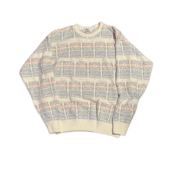 Arnold palmer Other - Arnold Palmer Men's Patterned Sweater - Cream, Blue, Pink, Green, Yellow